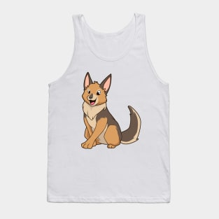 Kawaii jackal Tank Top